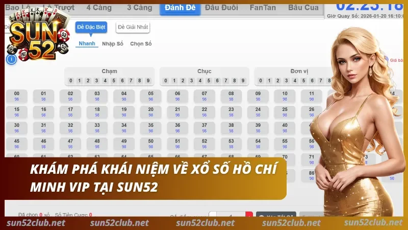 Trải nghiệm phiên bản nâng cấp của quay thưởng hiện đại tại Sun52